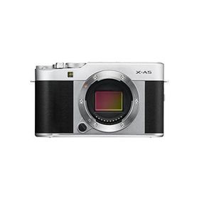 FUJIFILM X-A5シルバー X- 良品 動作確認済み 1ヶ月保証付 小型軽量 ミラーレス