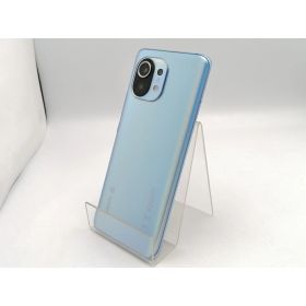 【中古】Xiaomi 海外版 【SIMフリー】 Mi 11 5G Horizon Blue 8GB 256GB M2011K2G【ECセンター】保証期間1ヶ月【ランクA】