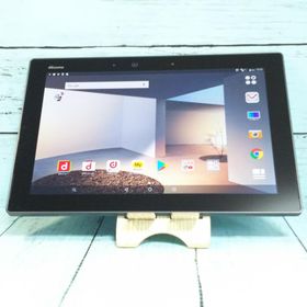 docomo arrows Tab F-02K Black ブラック 本体 白ロム SIMロック解除済み SIMフリー 691227