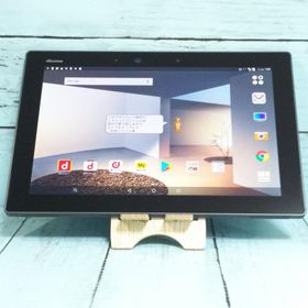 docomo arrows Tab F-02K Black ブラック 本体 白ロム SIMロック解除済み SIMフリー 693686