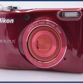【動作保証】 ニコン Nikon COOLPIX L32 5x 単三電池仕様 同梱無料 #am7652