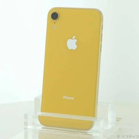 ソフマップ 〔中古品〕 iPhoneXR 64GB イエロー MT082J／A SIMフリー【198】