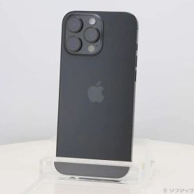ソフマップ 〔中古品〕 iPhone16 Pro Max 256GB ブラックチタニウム 3N528J／A SIMフリー【276】