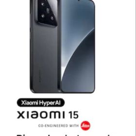 Xiaomi 15(12GB/512GB)ブラック SIMフリー版【新品未使用】
