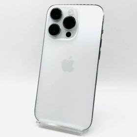 au iPhone14 Pro 128GB シルバー MQ013J/A SIMロック解除済み 利用制限〇 動作確認済み