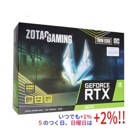 【中古】ZOTAC製グラボ GAMING GeForce RTX 3070 Twin Edge OC ZT-A30700H-10P PCIExp 8GB 元箱あり【いつでも+1％！5のつく日と日曜日は+2%！】 爆買