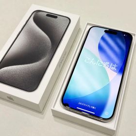iPhone 15Pro 128GB ホワイト SIMフリー ジャンク 部品取り