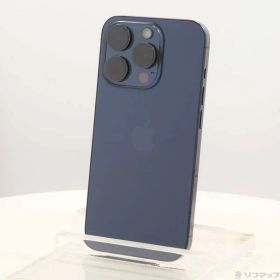 ソフマップ 〔中古品〕 iPhone15 Pro 128GB ブルーチタニウム MTUA3J／A SIMフリー【262】