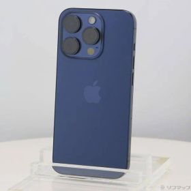 ソフマップ 〔中古品〕 iPhone15 Pro 128GB ブルーチタニウム MTUA3J／A SIMフリー【198】
