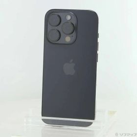 ソフマップ 〔中古品〕 iPhone15 Pro 256GB ブラックチタニウム MTUC3J／A SIMフリー【196】