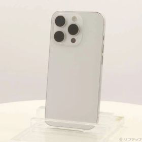 ソフマップ 〔中古品〕 iPhone15 Pro 256GB ホワイトチタニウム MTUD3J／A SIMフリー【377】
