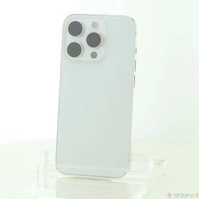 ソフマップ 〔中古品〕 iPhone15 Pro 256GB ホワイトチタニウム MTUD3J／A SIMフリー【276】