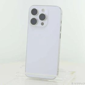 ソフマップ 〔中古品〕 iPhone15 Pro 256GB ホワイトチタニウム MTUD3J／A SIMフリー【196】