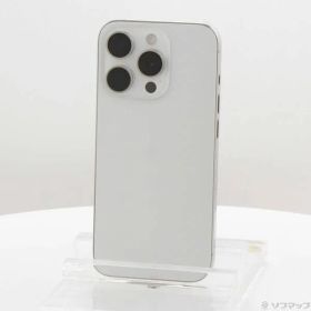ソフマップ 〔中古品〕 iPhone15 Pro 256GB ホワイトチタニウム MTUD3J／A SIMフリー【368】