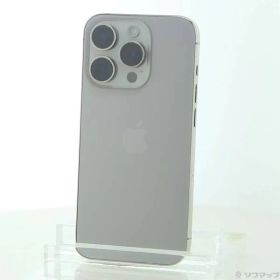 ソフマップ 〔中古品〕 iPhone15 Pro 256GB ナチュラルチタニウム MTUF3J／A SIMフリー【198】
