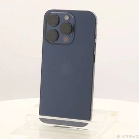 ソフマップ 〔中古品〕 iPhone15 Pro 256GB ブルーチタニウム MTUG3J／A SIMフリー【377】