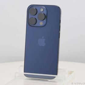 ソフマップ 〔中古品〕 iPhone15 Pro 512GB ブルーチタニウム MTUL3J／A SIMフリー【368】