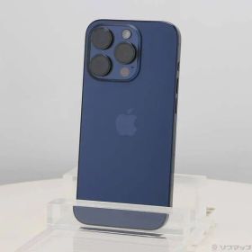 ソフマップ 〔中古品〕 iPhone15 Pro 128GB ブルーチタニウム MTUA3J／A SIMフリー【305】