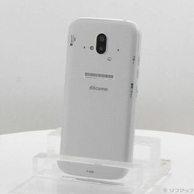 〔中古〕FCNT らくらくスマートフォン 64GB ホワイト F-52B docomo SIMフリー〔349-ud〕
