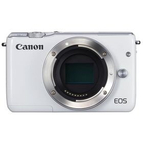【中古】Canon ミラーレス一眼カメラ EOS M10 ボディ(ホワイト) EOSM10WH-BODY