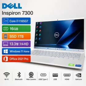 Inspiron 7300 第11世代 i7 16GB SSD1TB オフィス
