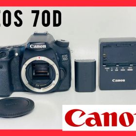【極上品】Canon EOS 70D ボディ【ショット数僅か8112回】キヤノン