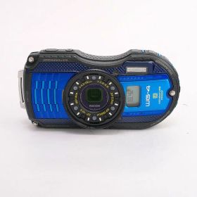 【中古】 (リコー) RICOH WG-4 GPS ブルー【中古カメラ コンパクトデジカメ】 ランク：B