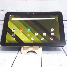 au Qua tab QZ10 KYT33 オリーブブラック 本体 白ロム SIMロック解除済み SIMフリー B814240