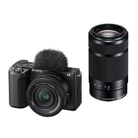 SONY VLOGCAM ZV-E10 II ダブルズームレンズキット ブラック ZV-E10M2X レンズ交換式（Eマウント） メーカー1年保証