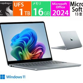 新品 Surface Laptop 13インチ EP2-30766 [オーシャングリーン], CPU:Snapdragon X Plus 8コア, メモリ容量:16 GB, ストレージ容量:UFS：1TB, Office 2024, Windows 11