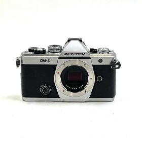 【全額返金保証】【最速発送】OM SYSTEM デジタル一眼 OM-3 シルバー 超美品 動作確認済