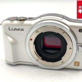 【中古】 【美品】 パナソニック LUMIX DMC-GF3-W ボディ シェルホワイト