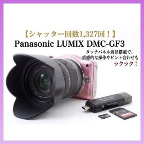【シャッター回数1,327回！】Panasonic LUMIX DMC-GF3