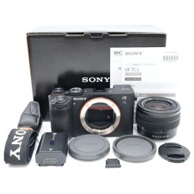 ショット数1,369回！SONY ソニー α7CII ズームレンズキット 同梱レンズSEL2860 ブラック ILCE-7CM2L B フルサイズ ミラーレス一眼カメラ