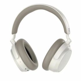 ゼンハイザー(Sennheiser) ワイヤレスヘッドホン ACCENTUM Plus Wireless エージング音源セット ホワイト高性能ドライバー 50時間再生 ハイブリッドアダプティブノイズキャンセリング クリアな通話