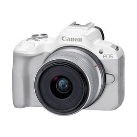 キヤノン カメラ ミラーレス一眼カメラ EOS R50・18-45 IS STM レンズキット ホワイト Canon