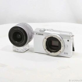 【中古】Canon(キヤノン) EOS M200 EF-M15-45 IS STM レンズキット ホワイト 【348-ud】