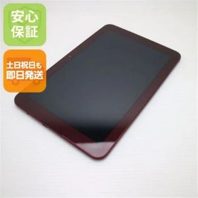 美品 KYT33 Qua tab QZ10 ボルドー スマホ 本体 白ロム 土日祝発送OK 01000