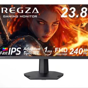 【美品】REGZA 23.8インチ ゲーミングモニター/[型番RM-G245R]