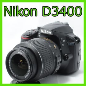 Nikon D3400★シャッター回数少★Bluetoothでスマホへ★即使える