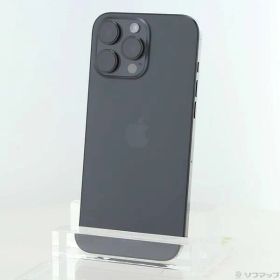 ソフマップ 〔中古品〕 iPhone16 Pro Max 256GB ブラックチタニウム MYWG3J／A SIMフリー【349】