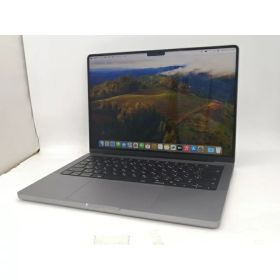 【中古】Apple MacBook Pro 14インチ M3(CPU:8C/GPU:10C) 8GB/512GB スペースグレイ MTL73J/A (14インチ,M3,2023)【新宿2】保証期間1ヶ月【ランクB】