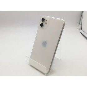 【中古】Apple au 【SIMロック解除済み】 iPhone 11 64GB ホワイト MWLU2J/A【柏】保証期間1ヶ月【ランクC】