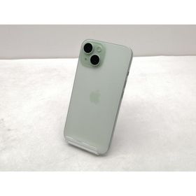 【中古】Apple 国内版 【SIMフリー】 iPhone 15 128GB グリーン MTMM3J/A【仙台イービーンズ】保証期間１ヶ月【ランクB】