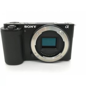【中古】SONY VLOGCAM ZV-E10 ボディ ブラック【DS秋葉】保証期間1ヶ月【ランクB】