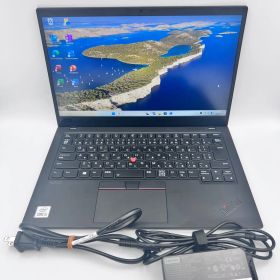 B227// ThinkPad X1 Carbon Gen8 i5 10世代 8GB / 256GB / Windows 11 pro / Office 2024付き