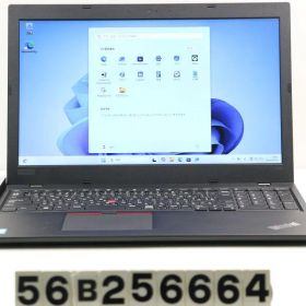 Lenovo ThinkPad L580 Core i3 8130U 2.2GHz/8GB/256GB(SSD)/15.6W/FWXGA(1366x768)/Win11 【56B256664】