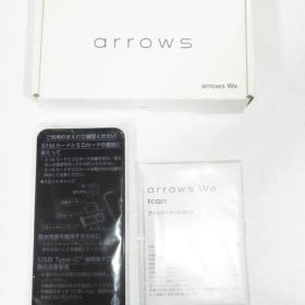 FCNT arrows We ホワイト FCG01 au SIMフリー ジャンク