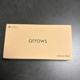 arrows We2 本体 SoftBank ミストホワイト