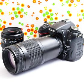 ニコン Nikon D7000☆スマホに転送可♪☆望遠レンズ付き☆一眼レフ